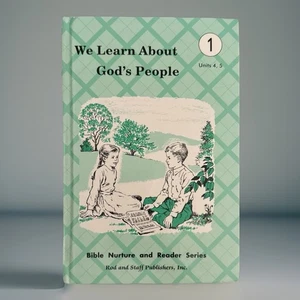 Rod and Staff Gr 1 — We Learn About God’s People — Student Reader Units 4, 5 - Imagen 1 de 1