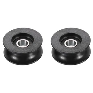 Nylon Pulley Wheel, 13x32x8mm 2 Pcs Ball Bearing Guide Roller Idler Pulley fo... - Picture 1 of 7