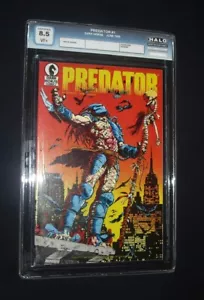 1ST APPEARANCE PREDATOR COMIC #1... HALO CERTIFIED 8.5 GRADE VF PLUS - Picture 1 of 8