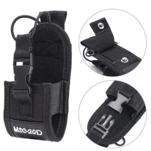MSC-20D Nylon Pouch Bag Holster Carry Case For BaoFeng UV-5R UV-9R BF-888S Radio - Zdjęcie 1 z 12