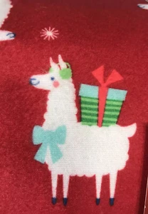 Kids Size 4 Wondershop Holiday Llama Two-Piece Red & White Christmas Pajama Set - Picture 1 of 5