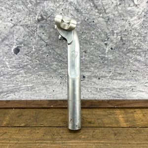 Vintage Campagnolo Seatpost 27.2 mm Aero Record Shield 27.2 Campy Race Alloy A8 - Picture 1 of 17