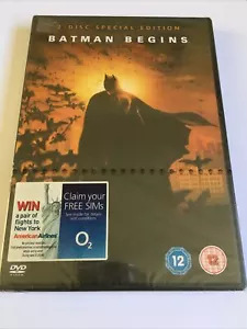 Batman Begins 2-Disc Special Edition DVD, New And Sealed - Picture 1 of 2