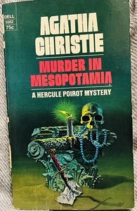 Murder in Mesopotamia Agatha Christie (New Dell First Printing -1973) - Picture 1 of 5