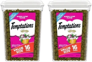 Classic Crunchy and Soft Cat Treats Blissful Catnip Flavor, 16 Ounce (Pack of 2) - Picture 1 of 12