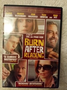 Burn After Reading (DVD, 2008, Canadian WS) Brad Pitt, George Clooney - Imagen 1 de 2