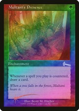 Multani's Presence FOIL Urza's Legacy HEAVILY PLD Green Uncommon CARD ABUGames