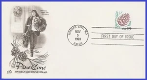 USA4 #2491 U/A ARTCRAFT FDC Pine Cone - Picture 1 of 1
