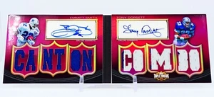 2010 Topps Triple Threads Autographed Relic Duals Ruby TTARP3 Smith/Dorsett RARE - Picture 1 of 9