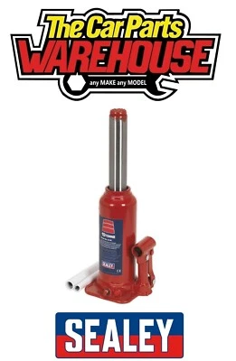 Sealey SJ10 10 Ton Tonne Hydraulic Bottle Jack Brand New - Image 1 of 4