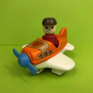 Vintage Matchbox Toys Live N Learn Little People Funny Flyer Plane Set 1970s - Picture 1 of 5