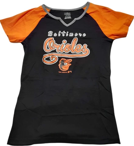 Baltimore Orioles MLB Genuine Merchandise V-Neck Short Sleeve Top Cover