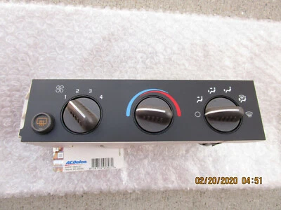 GMC CHEVY 15191309 ACDELCO 15-73372 A/C HEATER CLIMATE TEMPERATURE CONTROL NEW - Image 1 of 4