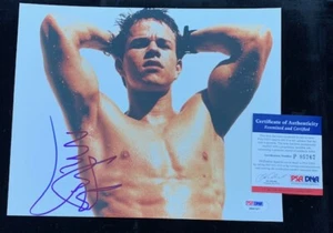SHIRTLESS MARK WAHLBERG HANDSIGNIERTES 8x10 FOTO PSA DNA P95767 - Bild 1 von 1