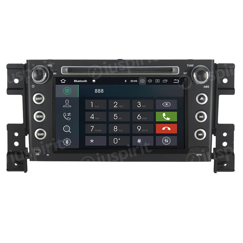 ANDROID autoradio 2 DIN navigatore per Suzuki Grand Vitara 2006 - 2012 GPS DVD W - Immagine 1 di 1