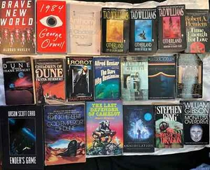 Sci-Fi/Fantasy/Dystopian- 20 book lot - great titles and authors - Picture 1 of 3