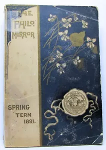 THE PHILO MIRROR (June, 1891) Phillips Academy, Andover, MA Rare! - Foto 1 di 11