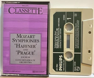 Mozart, Jochum : Symphonies 'Haffner' And 'Prague' (Cassette Tape) *Rare* *VG* - Picture 1 of 2