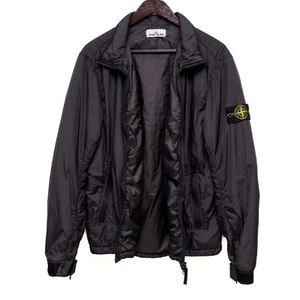 Rare Stone Island Garment Dyed Crinkle Reps NY Nylon Jacket Black Men's Size L - Bild 1 von 12