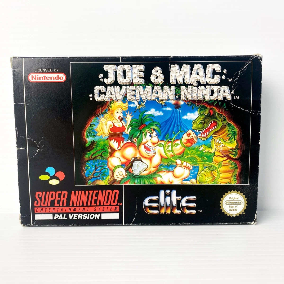 Joe & Mac Nintendo SNES Video Games for sale | eBay