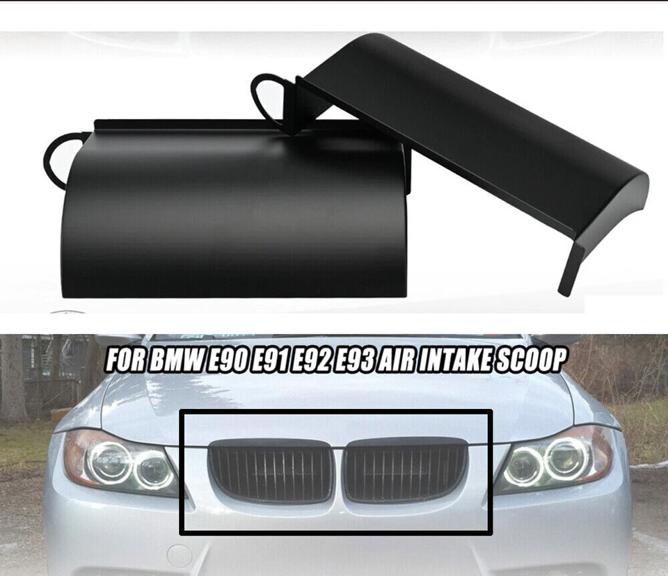 CUCHARA DE ADMISIÓN RAM AIR negra para BMW E90 E91 E92 E93 325i 335i 330i 330D 335D M3 Foto 1 de 4