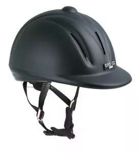Casco equitazione Casco Youngster nero opaco S 54-56 cm - Foto 1 di 2
