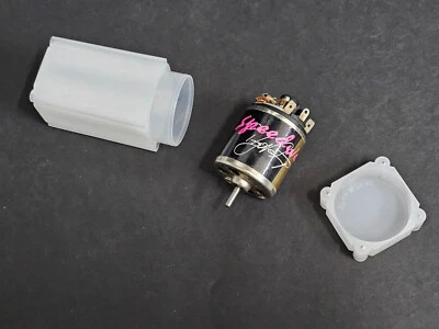 Factory Works vintage style motor container for 540/05 brushed motors *NO MOTOR* - Image 1 of 4