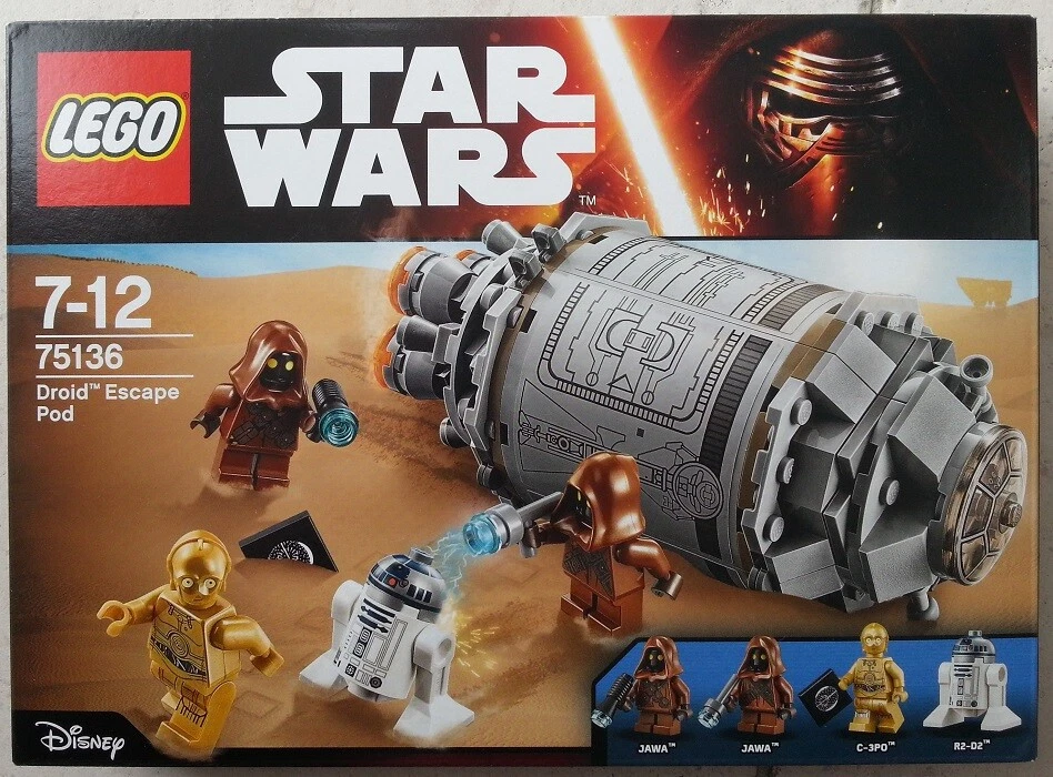 Lego - 75136 Star Wars Jeu de construction Droid Escape Pod