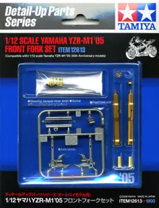 Tamiya 12613 YAMAHA YZR-M1'05 FRONT FORK SET 1/12 - Foto 1 di 2