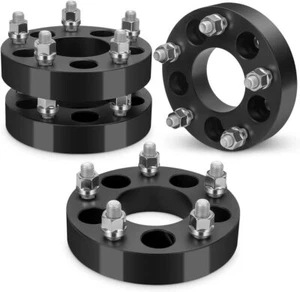 5X4.5 To 5X5 Wheel Adapters 4Pcs For Je-ep Jk Wk Wj Xk Wheels On Tj Yj - Picture 1 of 9
