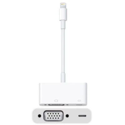 C37C 8Pin On VGA Adapter 1080P With Charging Port Bildübertragung Phone To TV - Image 1 of 4