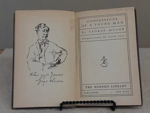 George Moore "Confessions of a Young Man" The Modern Library 1929 - Picture 1 of 5
