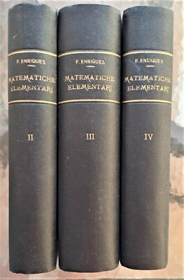 INGEGNERIA QUESTIONI RIGUARDANTI LE MATEMATICHE ELEMENTARI ENRIQUES ZANICHELLI - Immagine 1 di 4