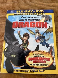 How to Train Your Dragon (Two-Disc Blu-ray/DVD Combo) - Blu-ray - Excellent! - Picture 1 of 4