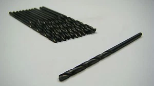 Jobber Lunghezza Punte Trapano #46 0,0810" 118° Ossido HSS USA (12 Pezzi) - Foto 1 di 1
