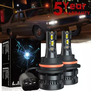 Bombillas de faros delanteros LED 6000 K 2x haz alto-bajo 6000 k para Chevrolet Caprice 1991-1996 - Imagen 1 de 16