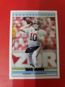 Mac Jones 2022 Chronicles Donruss 15/49 , #25 , Alabama , New England Patriots - Picture 1 of 9