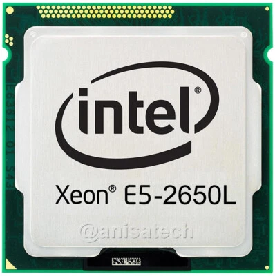 2X Intel Xeon E5-2650L V1 SR0H0 1.80GHz Eight 8-Core FCLGA1356 CPU Processor - Image 1 of 2