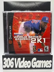 World Series Baseball 2K1 SEGA Dreamcast Game CIB NTSC Authentic - Picture 1 of 8