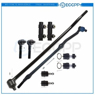 10 piezas para Jeep Grand Cherokee 1993-1997 1998 rótulas extremos de varilla de amarre brazo Pitman Foto 1 de 4