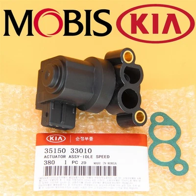 Регулирующий клапан холостого хода 3515033010 с прокладкой подходит для Hyundai Elantra Santa Fe Sonata - Изображение 1 из 4