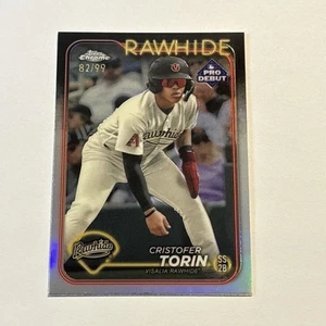 Cristofer Torin 2024 Topps Pro Debutto Cromato Rifrattore #PDC192 Diamondbacks /99 - Foto 1 di 2