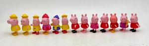 Peppa Pig Figures Lot of 13 – Hasbro Collectible Characters Mixed Outfits - Picture 1 of 6