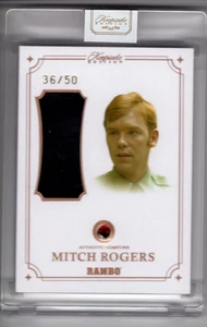 2024 Keepsake Edition Mitch Rogers #192 Red Garnet Gem Relic Patch /99 SP - Picture 1 of 2