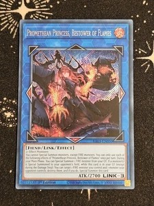 Princesa Prometeica, Otorgadora de Llamas, Yugioh TCG - Imagen 1 de 1