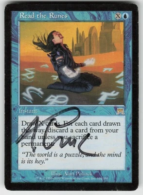 Read the Runes Autographed R Onslaught 104 MP - Image 1 of 2