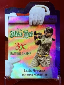 2025 Topps Holiday Luis Arraez #MNL-5 Making The Nice List San Diego Padres - Picture 1 of 2