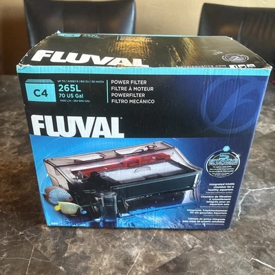 Fluval C4 Power Filter - Fish Tank Filter for Aquariums up to 70 Gal/265 Liters - Image 1 of 4