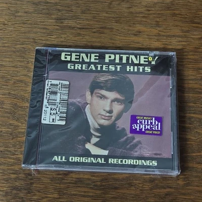 NWT Curb Records Gene Pitney Greatest Hits Audio CD Sealed Original Recordings - Image 1 of 3