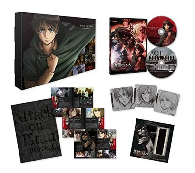 Attack on Titan CHRONICLE First Limited Edition Blu-ray CD New Book Japan 14 - Image 1 of 2